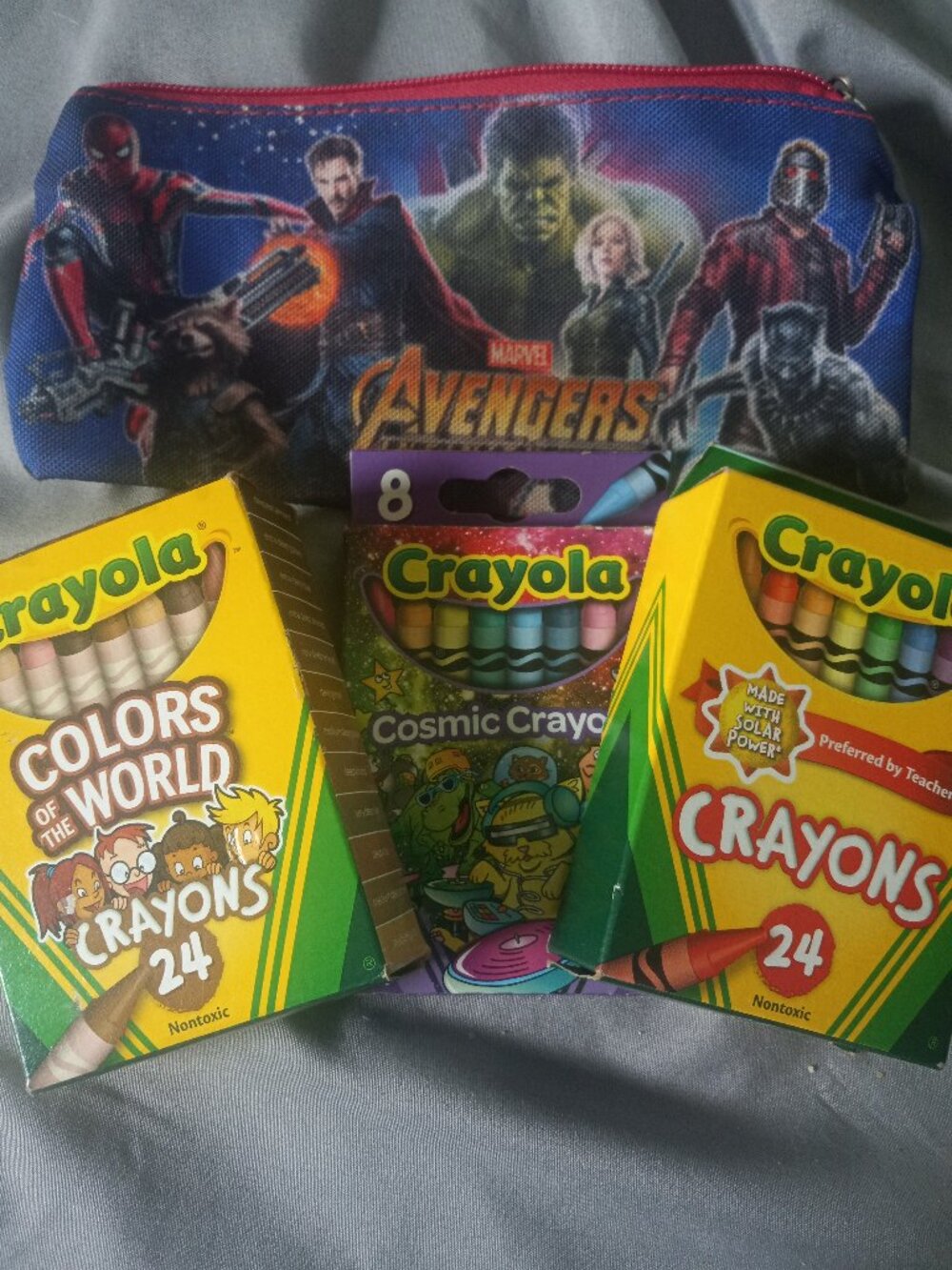 Crayola Crayons and Disney Avengers